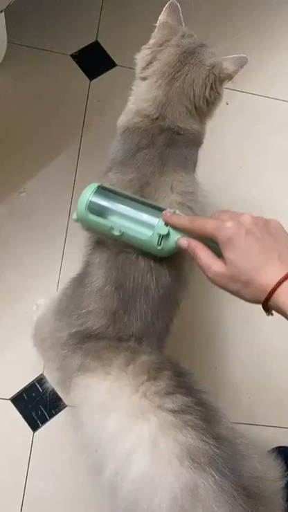 Pet Comb Hair Removal Brush Two-in-one Roller